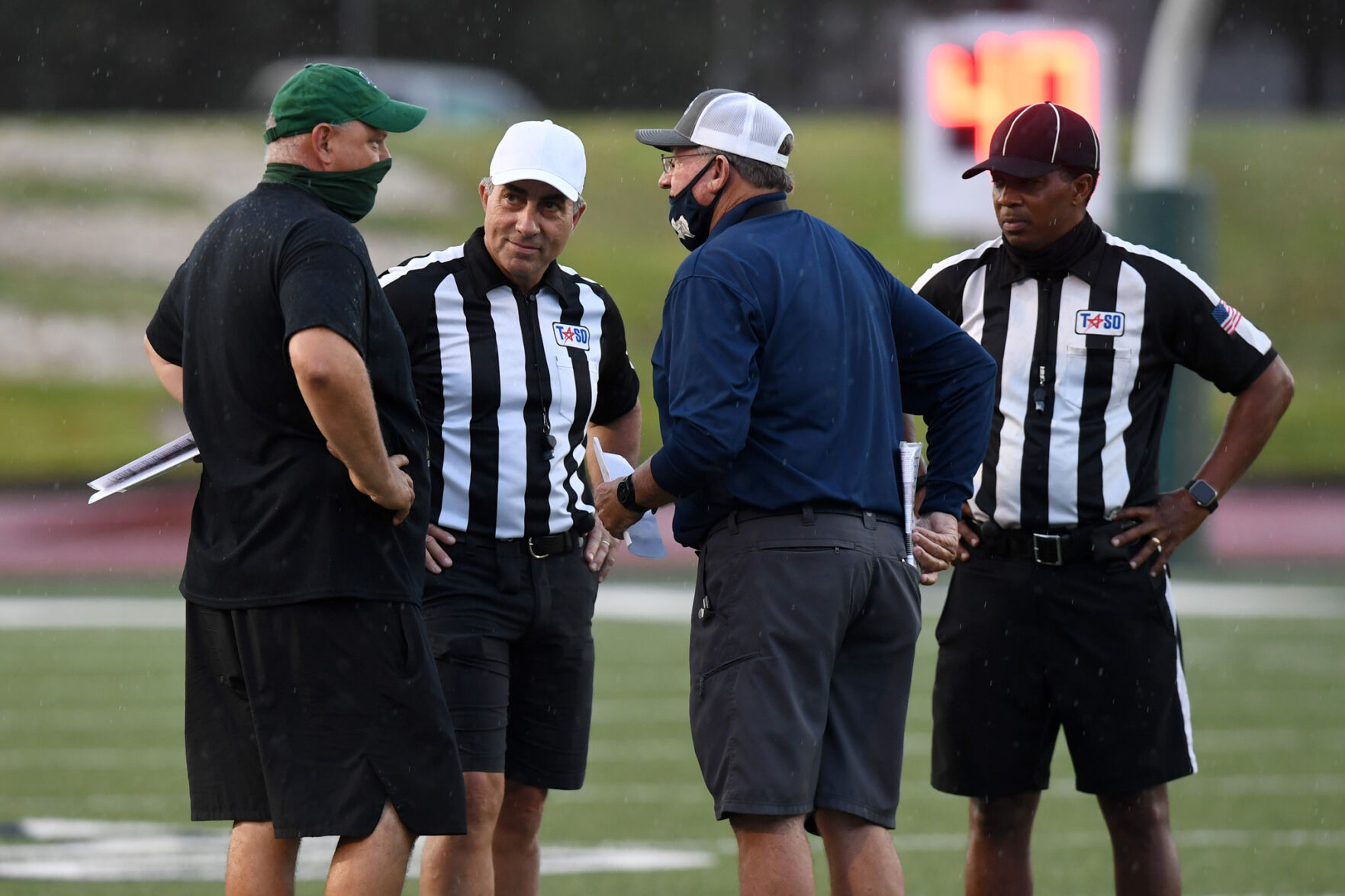 Bryan vs. Rudder scrimmage